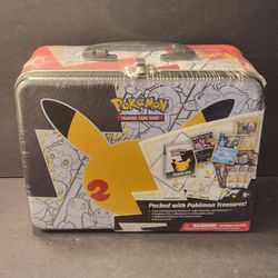 New Pokemon SWSH Celebrations 25th Anniversary Collectors Chest Tin Box