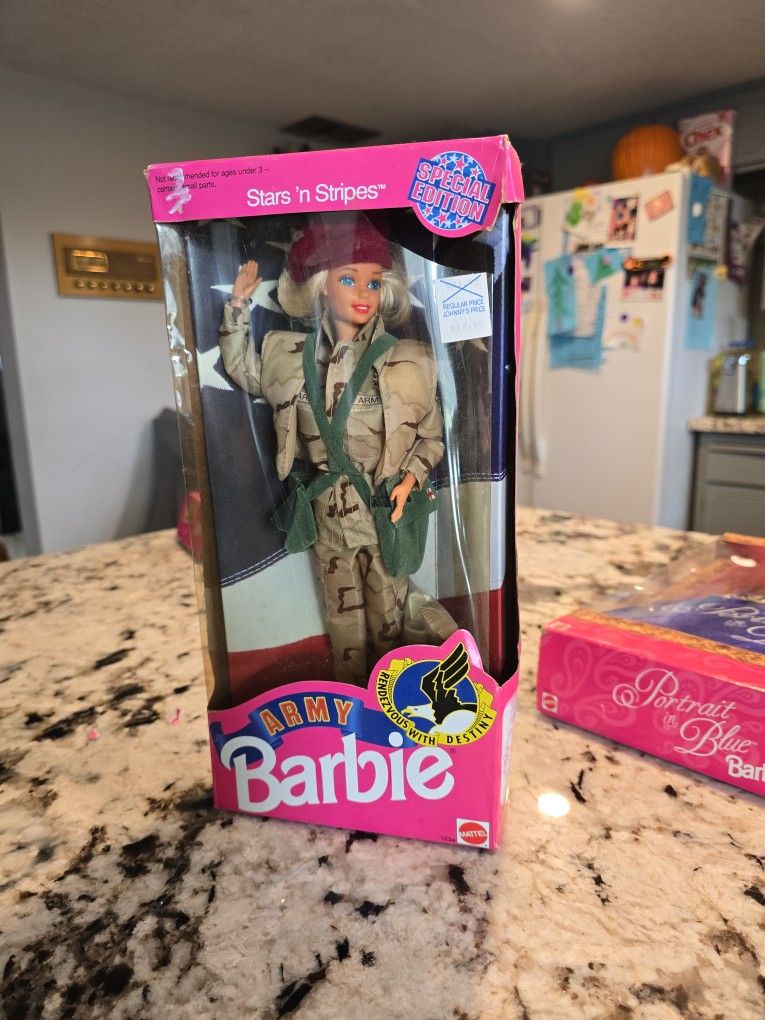 Stars and stripes army barbie