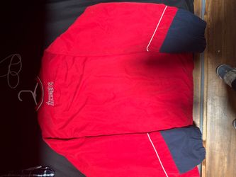 Angels MLB Red Navy Pullover Jacket