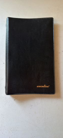 Vtg Executive Portfolio Stewart Hall Notebook Business Binder 5”x7.5”