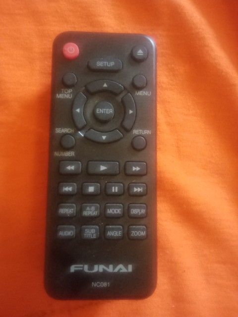 FUNAI NC 051 DVD PLAYER REMOTE CONTROL FOR DP100FX5