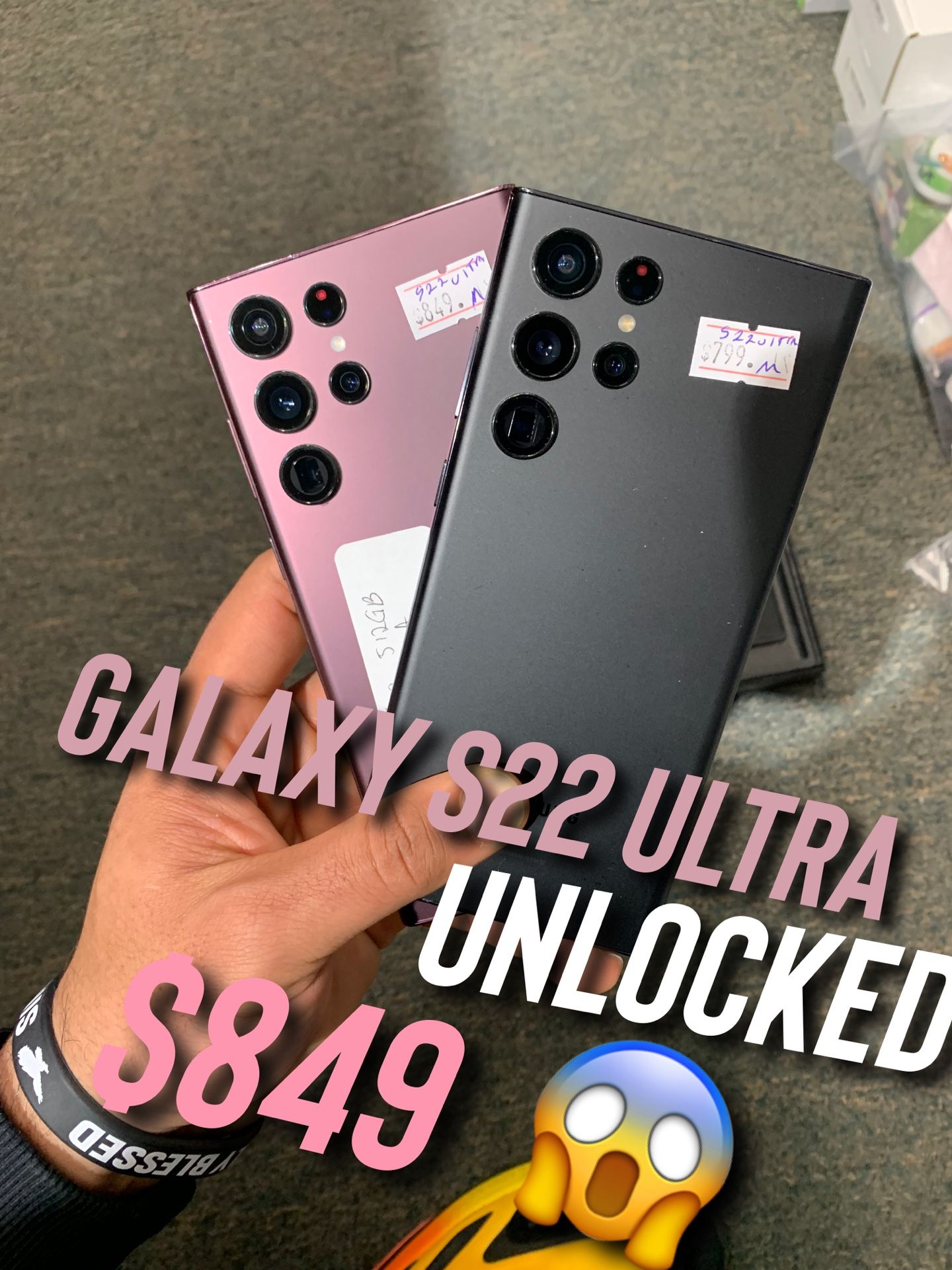 GALAXY S22 ULTRA AVAILABLE NOW!!!!!!!!