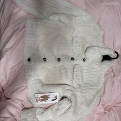 Celebrity Pink White Faux Jacket