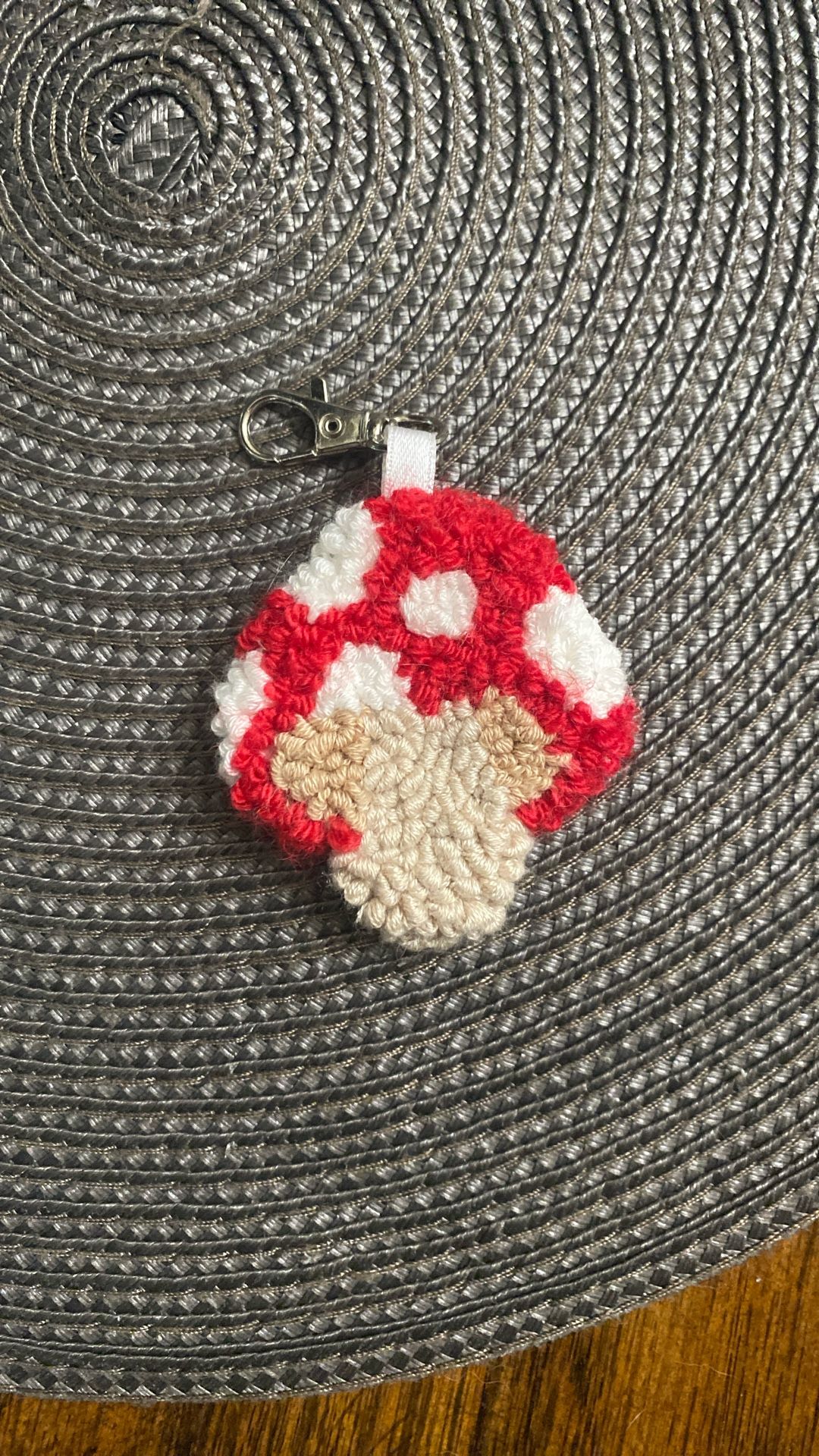 Handmade Mushroom Bag Clip