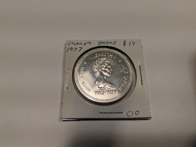 1977 Commemorative Canadian Silver Dollar