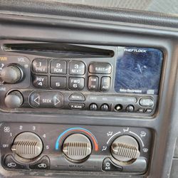 Chevy Truck Radio And AC Controls