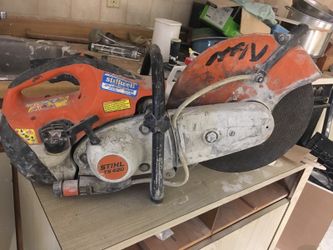 Stihl ts420 Bemo saw its like new just didn't have a chance to clean it needs to go works