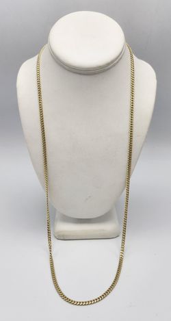 10kt Solid Miami Cuban Link Chain 34.8G 30"