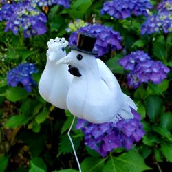 Wedding Cake / Bouquet Topper "Loving Doves*