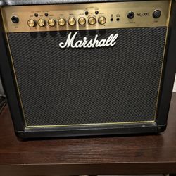 Marshall 30 W  Guitar Amp. Marshall Footpedal.