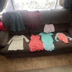 2T & 3T girls dresses shorts swimsuit and summer clothes.
