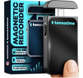 128 GB (9,000 Hours) Voice Activated Recorder Magnetic Recording Device Mini Audio Small Portable Digital Recorders, Microphone Devices with AI Smart 