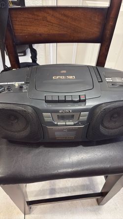 Sony Cfd-10 CD Cassette Boombox Stereo Works Awesome 90s Clean