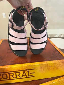 Pink Doc Martins with Bouncy Soul