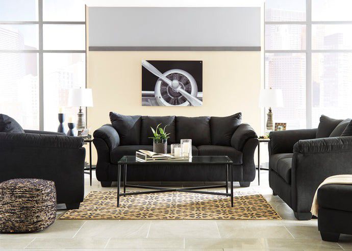 ⚡Ask 👉Sectional, Sofa, Couch, Loveseat, Living Room Set, Ottoman, Recliner, Chair, Sleeper. 

👉Darcy Black Living Room Set