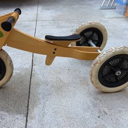 Wishbone Balance Bike - wood for kids 