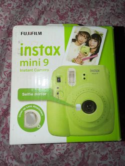 Fujifilm Instax Mini 9 Instant Camera, Lime Green