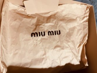 Miu Miu Box  & Tissue Only