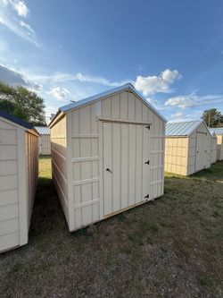 REPO 8x10 A-Frame Shed – Keyed Lock, LP SmartSide