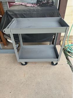 Steel push cart