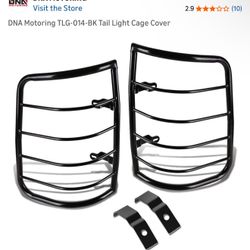 New in box DNA Motoring TLG-014-BK Tail Light Cage Cover , for 09-16 Dodge Ram 1500/10-16 Dodge Ram 2500,3500