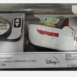 Disney Star Wars The Mandalorian Grogu And Hover Pram 2.4GHZ Radio Control
