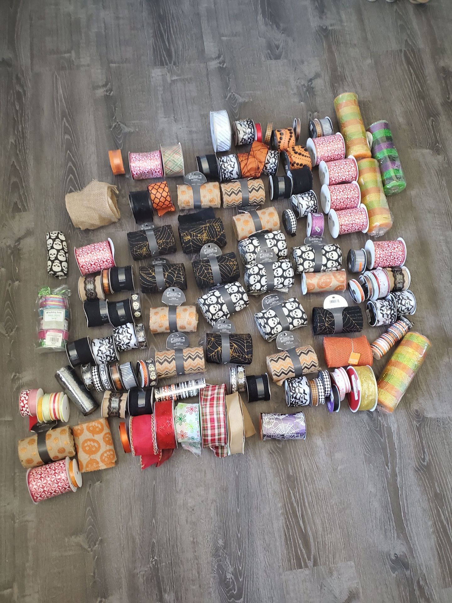 Ribbon and craft supplies