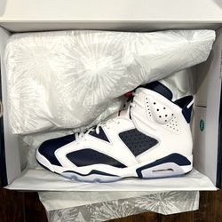 Brand New Air Jordan Retro 6 Olympic (2024) Size 11 With Receipt🧾