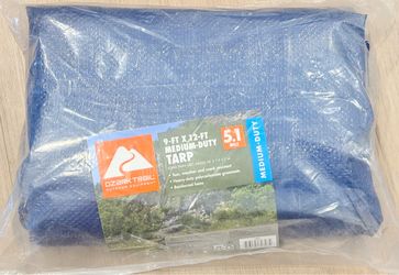 Ew Ozark Trail 9’ x 12’ Medium Duty Tarp - Unopened