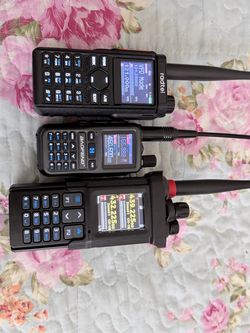 3 walkie talkies!