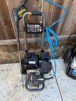 BE 3400 PSI Gas-Powered Pressure Washer with Hose and Wand