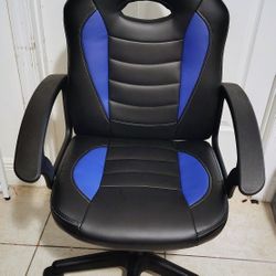 Kids black & Blue Gaming Chair