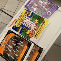 Halloween Hanging Ghosts/Pumpkins & Mini Stuff Pumpkins