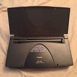 Canon BJC-85 and BJ-30 Portable Printers For Parts Only