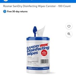 SANIDRY DISINFECTANT WlPES

New Box's 