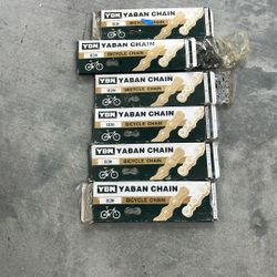 Assorted 8 Speed Bike Chains New