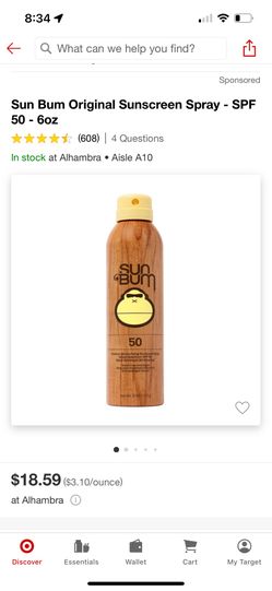 Sun Bum Sun Screen