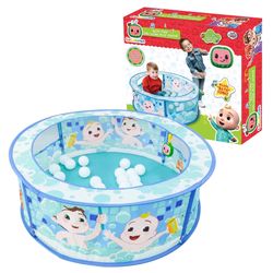 Cocomelon Bath Time Sing Along Play Center Ball Pit Tent With 20 Balls