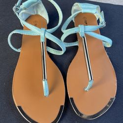 Mint Green Sandals Size 7