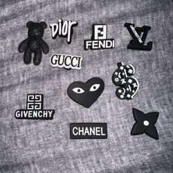 Croc Charms  $12 , 10 Piece Sets