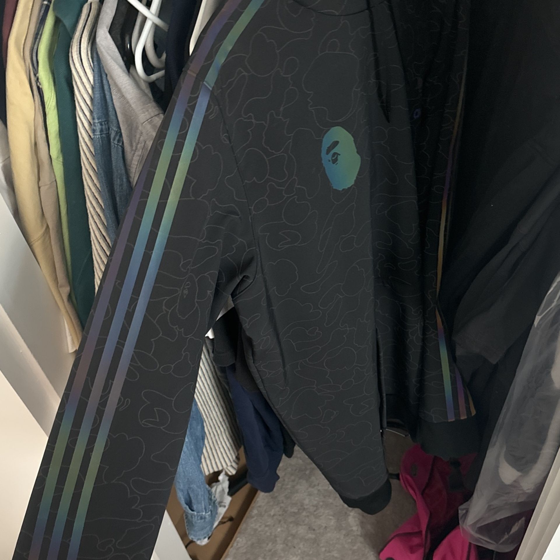 Bape Adidas Reflect Hoodie XL