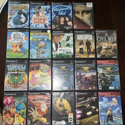 Play Station 2 Video Game Lot