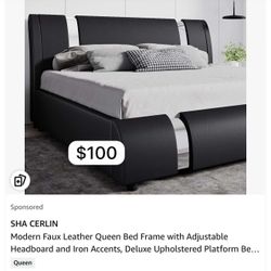 Queen Size bed And mattress