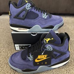 🔥Jordan 4 Retro Lakers🔥 Size 7Y / 8.5W