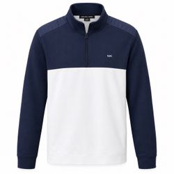 Michael Kors Quarter-Zip Pullover Sweatshirt Brand New