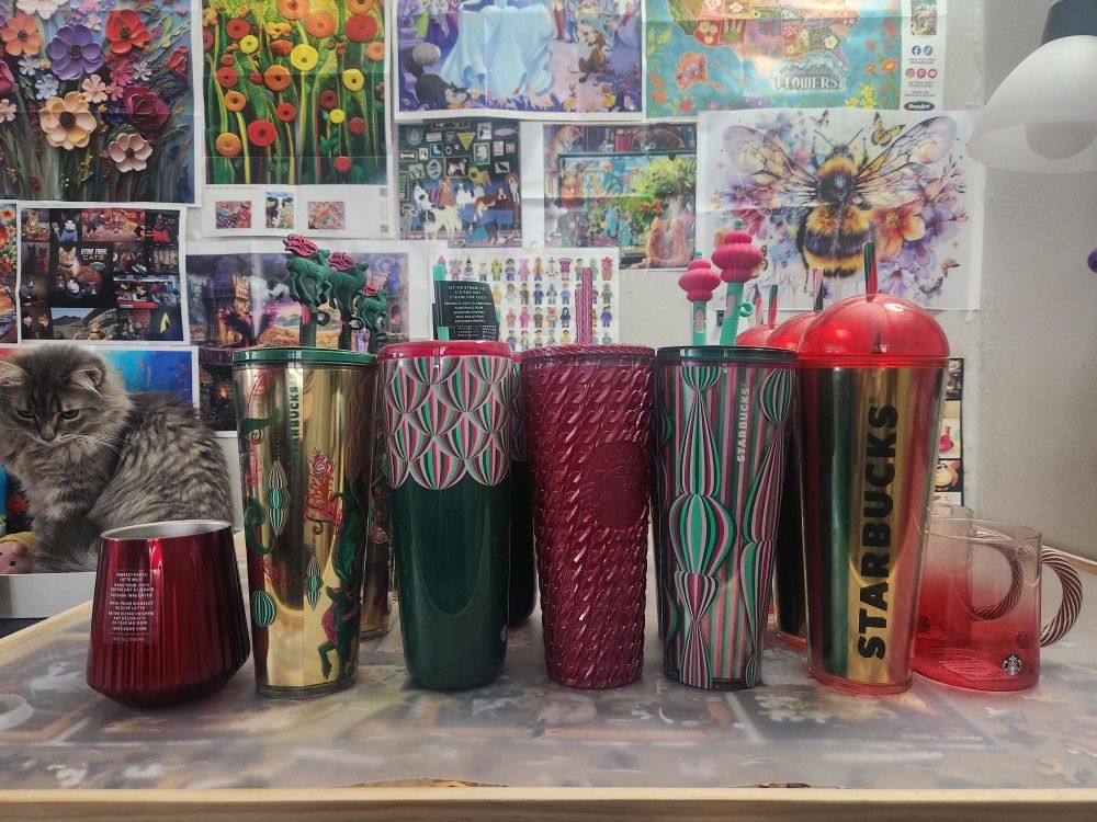 2024 Starbucks Holiday Tumbler Collection (I AM A Collector and Have too Many ) . $10 Each