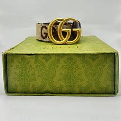 Jumbo GG Canvas Belt 80.32 400593