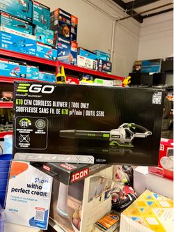 EGO Shop the Set POWER+ 56-volt 670-CFM 180-MPH Battery Handheld Leaf Blower Battery Not Included Char...