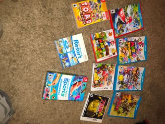 brand new & used like new /good condition Nintendo video games