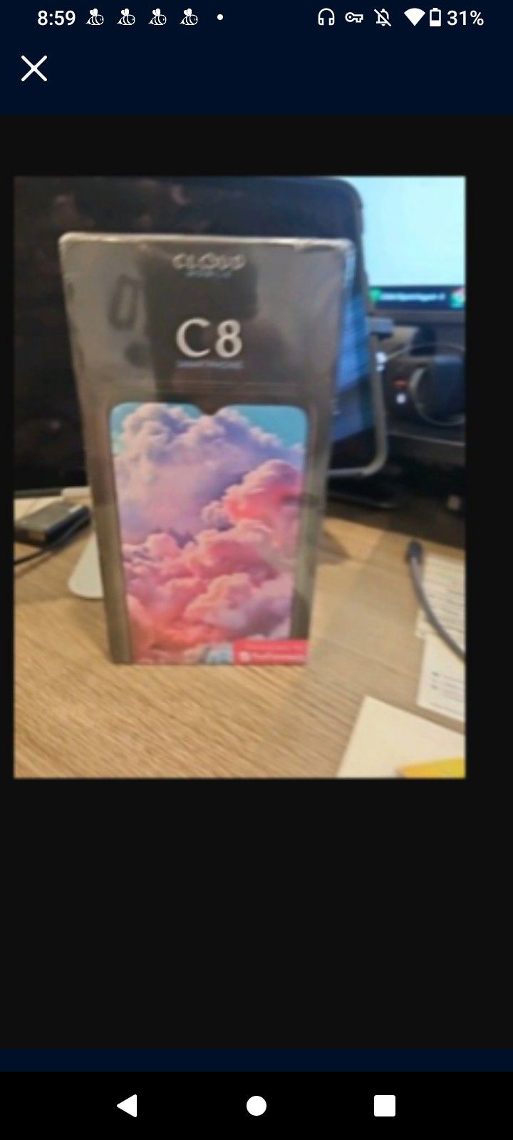 Cloud Mobile Stratus C8 Brand New